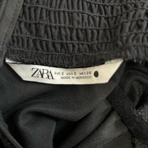 Zara Velvet mini dress, size S - Picture 3 of 4